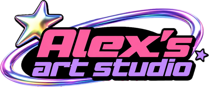 Alex's art studio